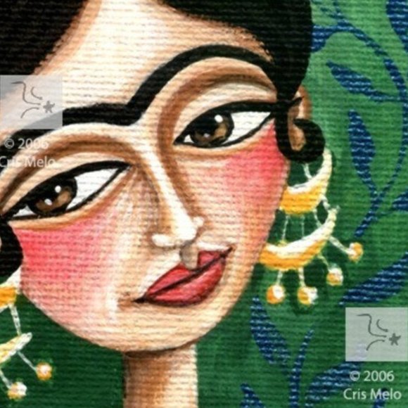 PRINT of Frida Kahlo Portrait - Picture 2 of 3